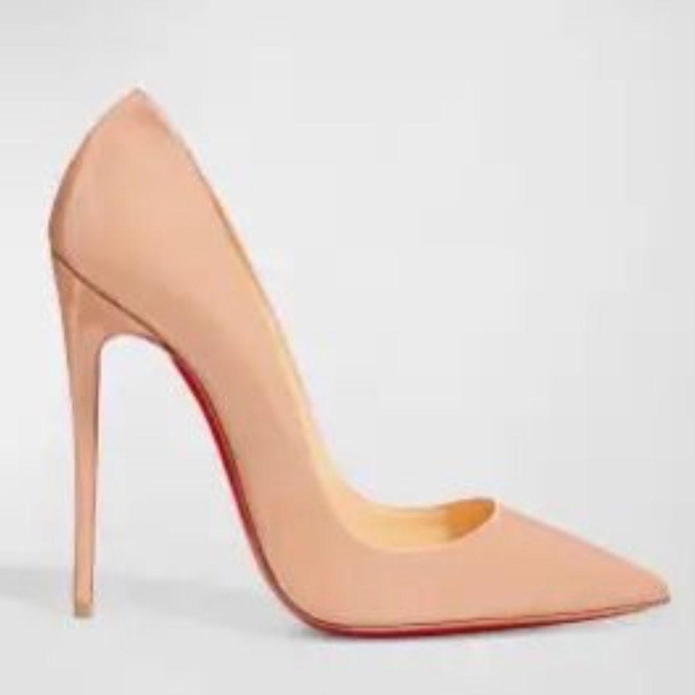 Christian Louboutin red bottom heels wore one time for graduation photos.